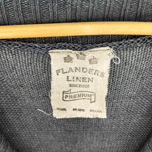 コムサメン COMME CA MEN フランダース リネン カーディガン メンズ