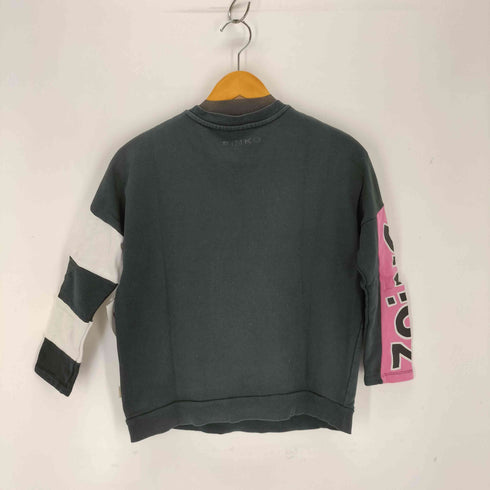 ピンコ PINKO スパンコール スタッズ キャラクタープリントスウェットプルオーバー レディース