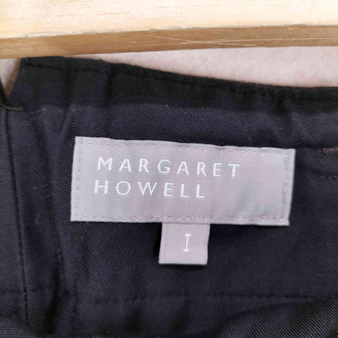 マーガレットハウエル MARGARET HOWELL 22AW コットンテーパードパンツ レディース 1