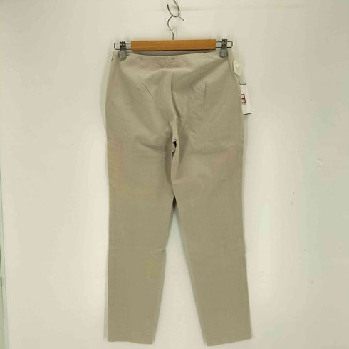 ジルサンダーネイビー JIL SANDER NAVY イタリア製 サイドジップ ノータックテーパードパンツ レディース JPN:36