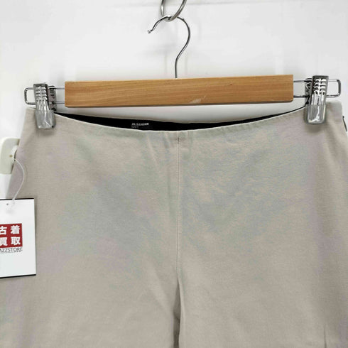 ジルサンダーネイビー JIL SANDER NAVY イタリア製 サイドジップ ノータックテーパードパンツ レディース JPN:36