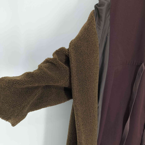 クラネ CLANE MILITARY LAYER BOA COAT ミリタリー レイヤー ボア コート レディース JPN:1