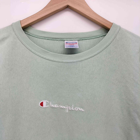 チャンピオン Champion 刺繍タグ 復刻 REVERSE WEAVE L/S リバースウィーブ クルーネック Tシャツ メンズ import:L