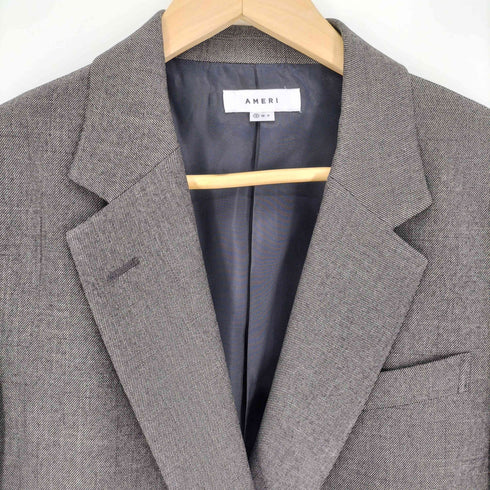 アメリ AMERI 22AW CLASSIC MINIMAL WARM TAILORED JACKET クラシック ミニマル ウォーム テーラード ジャケット レディース import:S