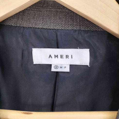 アメリ AMERI 22AW CLASSIC MINIMAL WARM TAILORED JACKET クラシック ミニマル ウォーム テーラード ジャケット レディース import:S