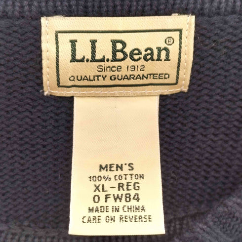 エルエルビーン L.L.Bean クルーネック コットン ニット メンズ import:XL