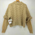 ウィルフリー willfully layered cable mock neck knit レイヤード ケーブル モックネック ニット レディース FREE