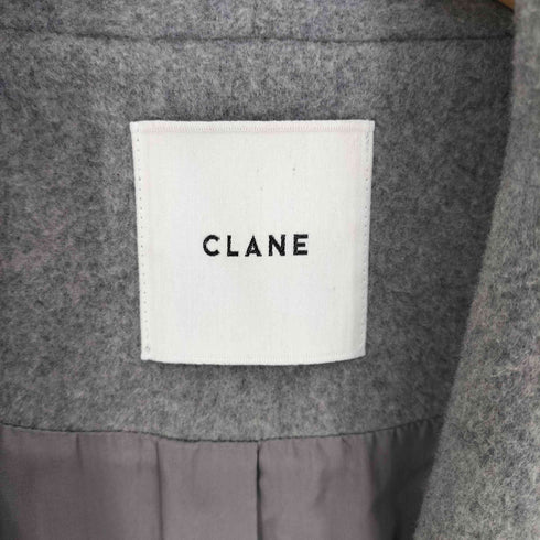 クラネ CLANE カシミヤ混 スーパーボリューム ロング コート メンズ JPN:1
