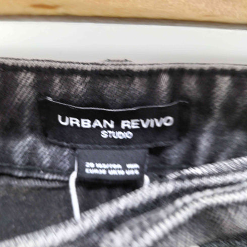 アーバン レヴィヴォ URBAN REVIVO バギーデニムパンツ メンズ 28