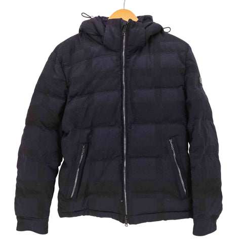 ブラックレーベルクレストブリッジ BLACK LABEL CRESTBRIDGE チェック 柄 ダウン ジャケット メンズ JPN:M