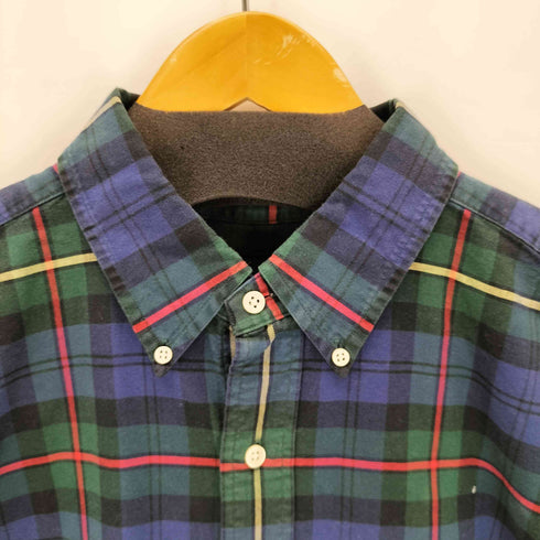 ラルフローレン RALPH LAUREN スモールポニー刺繍 ボタンダウンL/Sチェックシャツ メンズ 1XB
