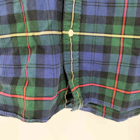 ラルフローレン RALPH LAUREN スモールポニー刺繍 ボタンダウンL/Sチェックシャツ メンズ 1XB