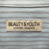 ビューティーアンドユースユナイテッドアローズ BEAUTY & YOUTH UNITED ARROWS ブルーストライプ ワイド プルオーバーシャツ メンズ JPN:M