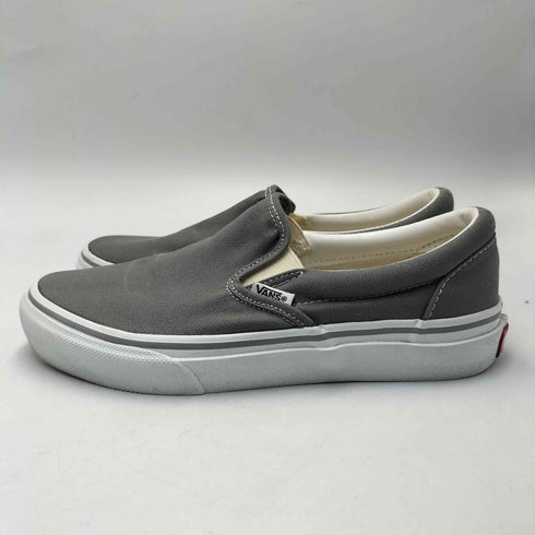 バンズ VANS V98CLA SLIP ON CHARCOAL キャンバス スリッポン レディース JPN:24