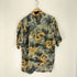 Pineapple Juice USA ハワイ製 龍 総柄アロハシャツ メンズ JPN:L