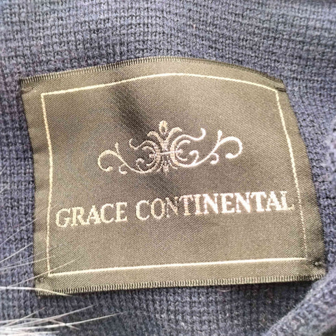 グレースコンチネンタル GRACE CONTINENTAL ラクーンファー ダッフルコート レディース 36