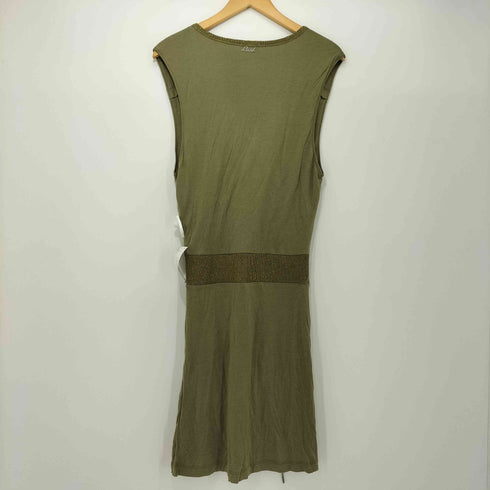 ディーゼル DIESEL 00s Y2K ノースリーブ ワンピース レディース import:XS