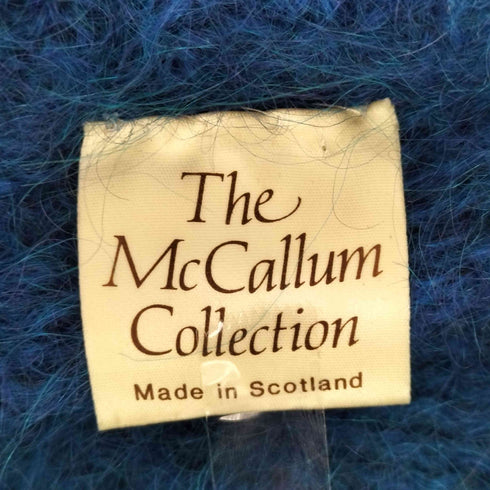 THE MCCALLUM COLLECTION スコットランド製 シャギーニットカーディガン メンズ