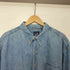 ギャップ Gap 90s OLD デニム ボタンダウン ワークシャツ ダンガリーシャツ メンズ import:XL