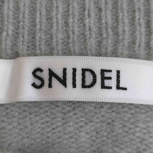 スナイデル snidel シースルーショルダーニットプルオーバー レディース ONE SIZE