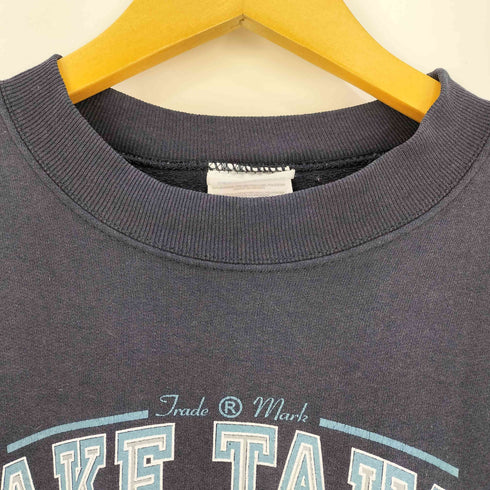 ヘインズ Hanes 00S メキシコ製 フロントプリント クルーネックスウェット メンズ import:L