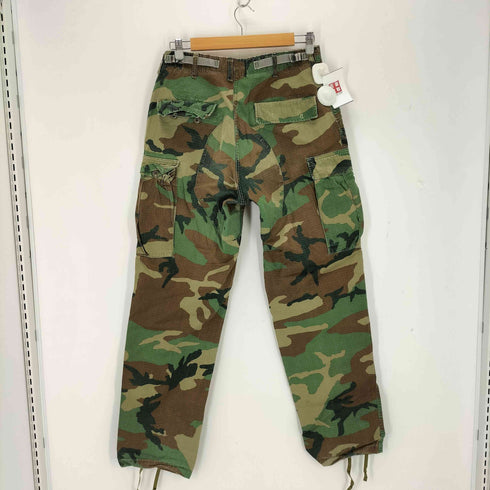 ユーエスアーミー U.S. ARMY 80s M-65 ウッドランドカモ カーゴパンツ メンズ
