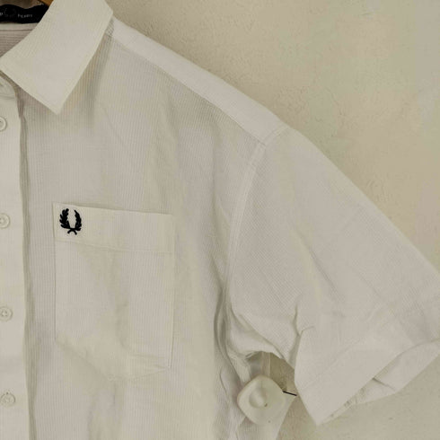 フレッドペリー FRED PERRY シアサッカーシャツ レディース UK:10
