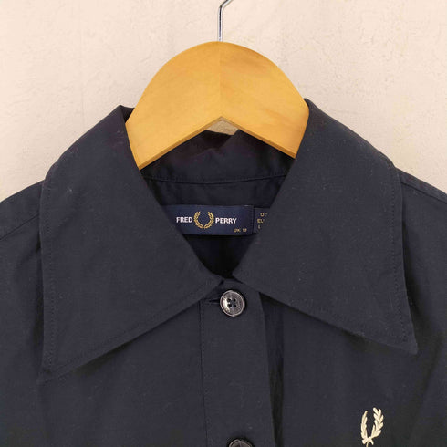 フレッドペリー FRED PERRY プラケット ディテールシャツ レディース UK:10