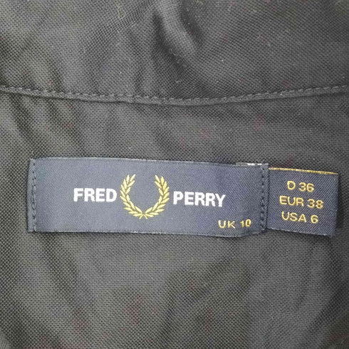フレッドペリー FRED PERRY プラケット ディテールシャツ レディース UK:10