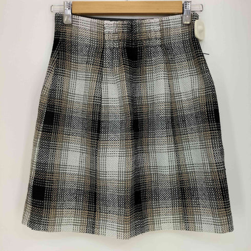 ジルバイジルスチュアート JILL by JILLSTUART ループチェックミニスカート レディース JPN:M