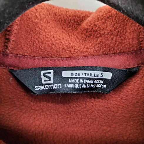 サロモン SALOMON フリースジップアップパーカー メンズ import:S
