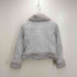 PATTERN fiona フェイクムートン ライダースジャケット レディース JPN:M