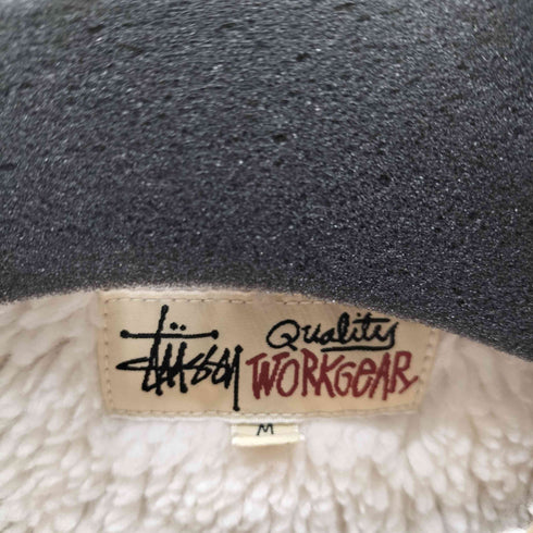 ステューシー Stussy Sherpa Lined Work Shirt シェルパ ライン ワーク ボア ジャケット メンズ import:M