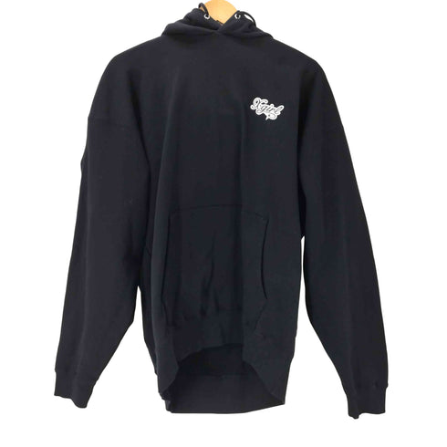エックスガール X-girl 24AW FACE AND STARS SWEAT HOODIE フェイスアンドスター スウェット フーディー パーカー レディース JPN:L