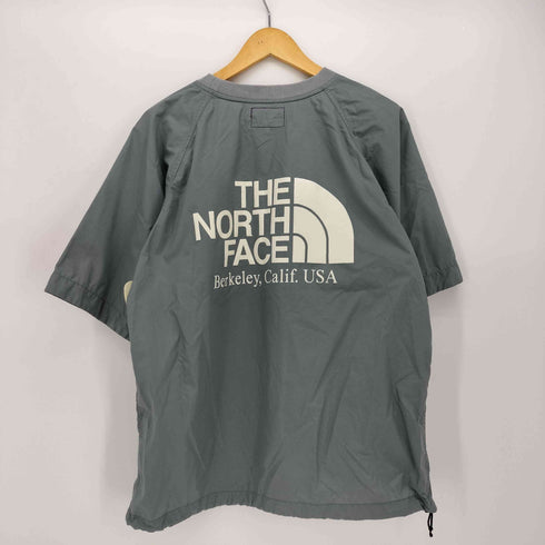 ノースフェイスパープルレーベル THE NORTH FACE PURPLE LABEL 別注 H/S CREW NECK WOVEN TEE クルーネック ウーブン Tシャツ メンズ import:M