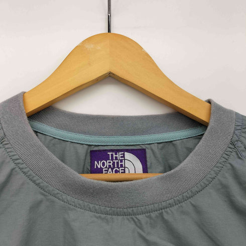 ノースフェイスパープルレーベル THE NORTH FACE PURPLE LABEL 別注 H/S CREW NECK WOVEN TEE クルーネック ウーブン Tシャツ メンズ import:M