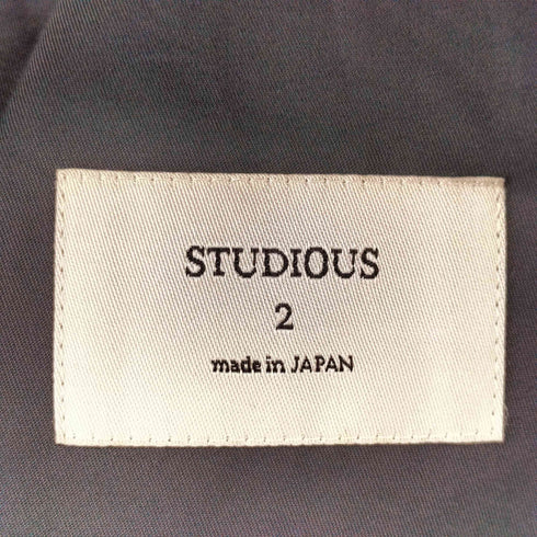 ステュディオス STUDIOUS コットン チェスター コート メンズ JPN:2