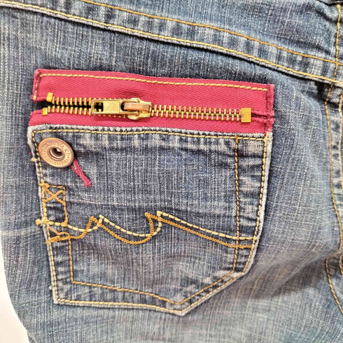 マサキマツシマ MASAKI MATSUSHIMA ローライズ フレア デニム Y2K レディース W70