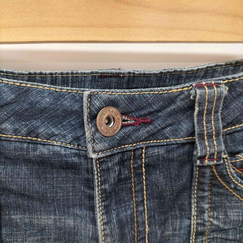 マサキマツシマ MASAKI MATSUSHIMA ローライズ フレア デニム Y2K レディース W70