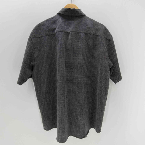 センスオブプレイス SENSE OF PLACE 25SS メランジ レギュラーカラー ショートスリーブ シャツ メンズ JPN:M