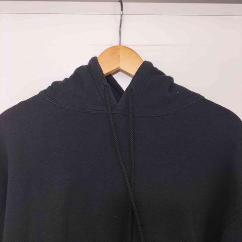 ヨウジヤマモトプールオム Yohji Yamamoto POUR HOMME 22AW 30/10 FLEECE SIGNATURE EMBROIDERY HODDIE フード 刺繍 プルオーバーパーカー メンズ JPN:3