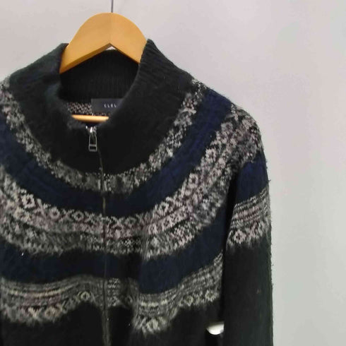 クレイル CLEL 24AW Nordic Design Jacquard Drivers Knit ノルディックデザイン ジャガード ドライバーズ ニット メンズ JPN:S