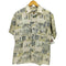 80-90S C&A 総柄 コットン S/S シャツ メンズ import:L