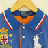ポロバイラルフローレン Polo by RALPH LAUREN 90S CUSTOM FIT ビックポニー刺繍 国旗エンブレム ナンバー3 バック刺繍 S/S ポロシャツ メンズ import:S
