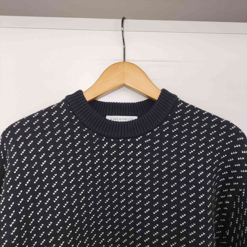 アデイインザライフユナイテッドアローズ A day in the life UNITED ARROWS 25AW バーズアイ ニット メンズ JPN:M