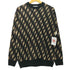 アデイインザライフユナイテッドアローズ A day in the life UNITED ARROWS 25AW アブストラクト パターン ニット メンズ JPN:M