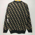 アデイインザライフユナイテッドアローズ A day in the life UNITED ARROWS 25AW アブストラクト パターン ニット メンズ JPN:M
