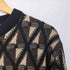 アデイインザライフユナイテッドアローズ A day in the life UNITED ARROWS 25AW アブストラクト パターン ニット メンズ JPN:M