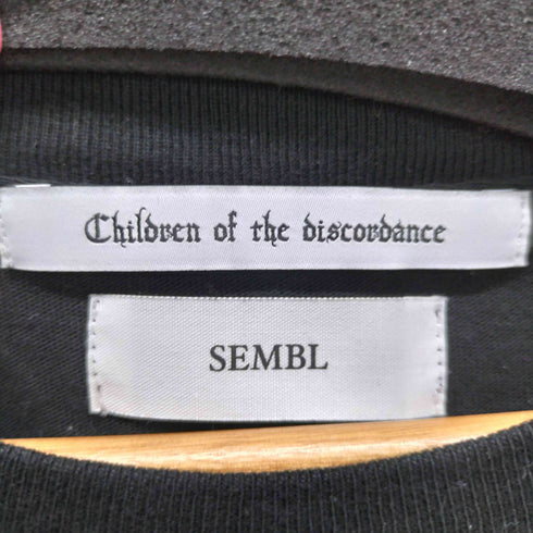 チルドレンオブザディスコーダンス Children of the discordance SEMBL HANDMADE VINTAGE PATCH TEE ハンドメイドヴィンテージパッチTシャツ 再構築 リメイク メンズ ONE SIZE