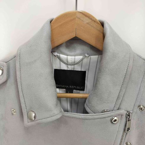 バナナリパブリック BANANA REPUBLIC スエードライダースジャケット レディース JPN:L